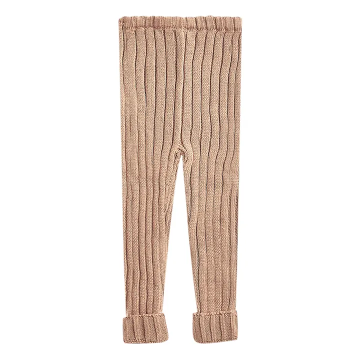 Oeuf NYC Legging Baby Alpaga Côtelé | Beige