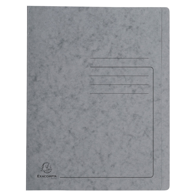Schnellhefter A4 - Colorspan-Karton - grau