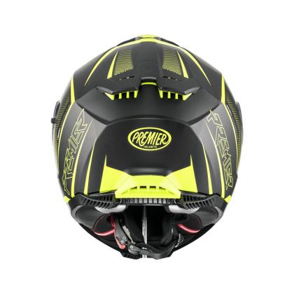 Casque Premier TYPHOON - FR Y9 BM - Noir / Jaune