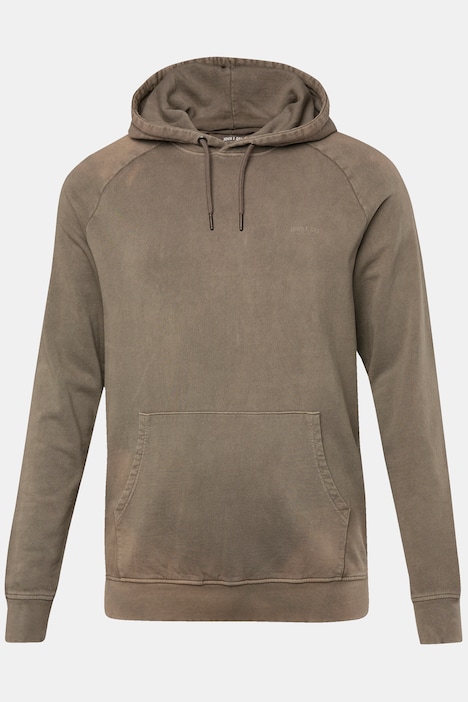 John F. Gee Hoodie, Vintage-Look, Kängurutasche, bis 8 XL