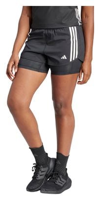 Short 2-en-1 adidas Own The Run Noir Femme