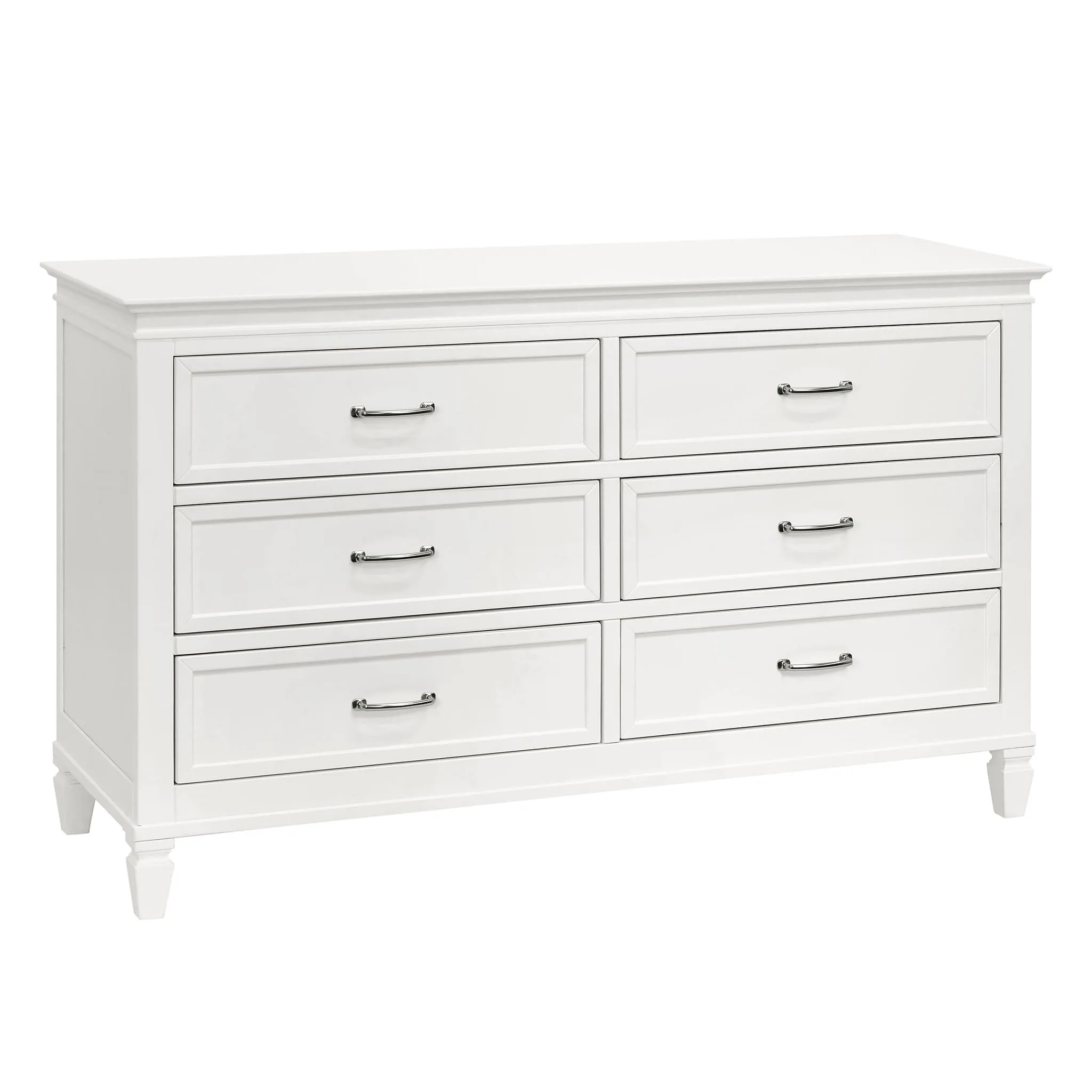 Million Dollar Baby Bureau 6 Tiroirs Darlington - Blanc Chaud