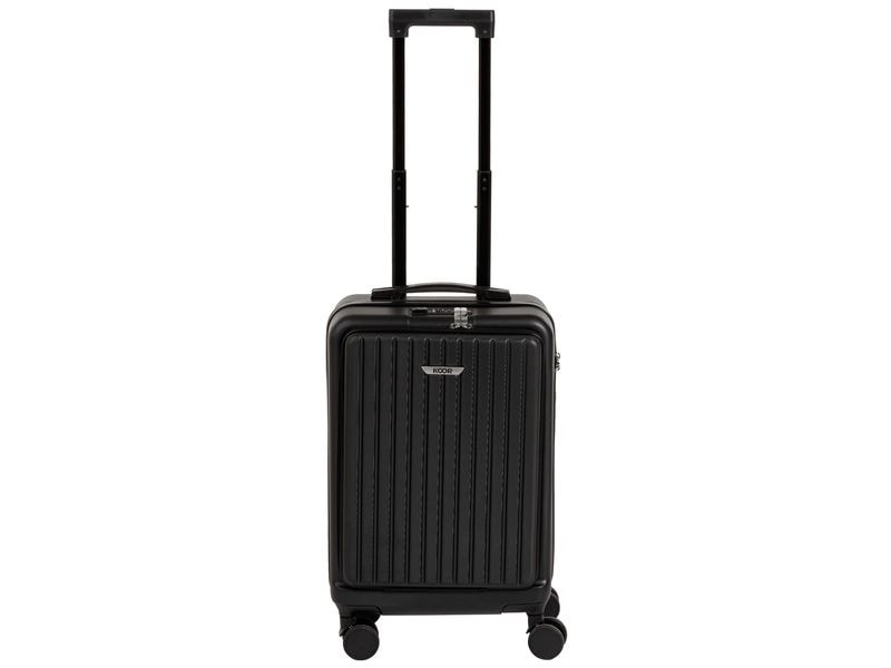 KOOR Reisekoffer Malea 39.5 L, Schwarz Handgepäck-Trolley
