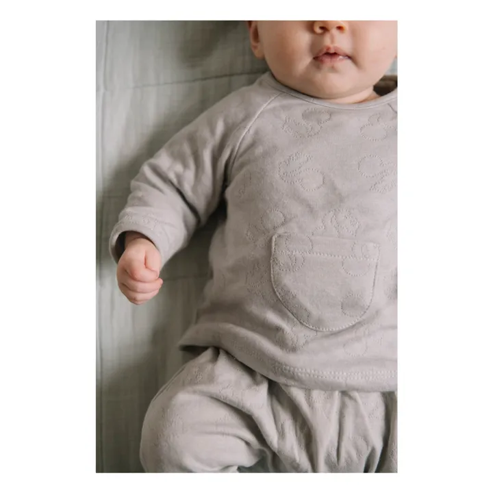 Risu Risu Ensemble Piccolo Coton Bio | Bleu