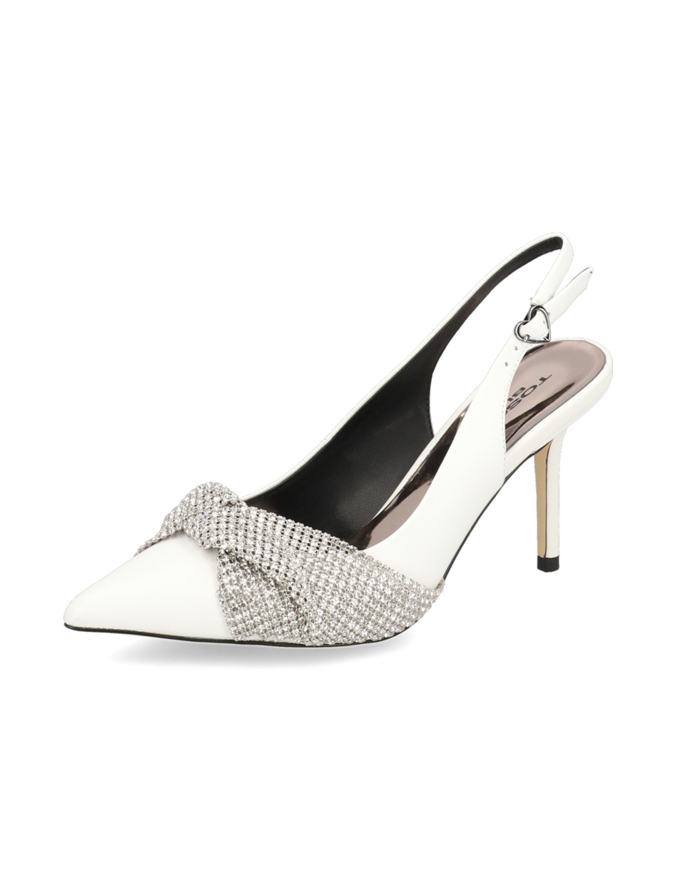 Glattleder Slingpumps