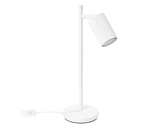 SOLLUX LIGHTING - Lampe à poser karbon blanc