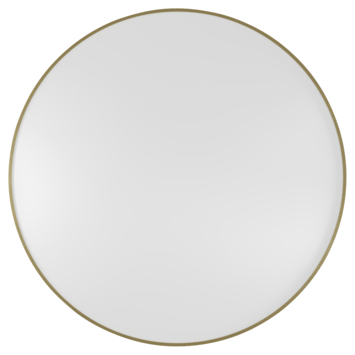 Haceka badkamerspiegel Deco geborsteld goud Ø 60 cm rond