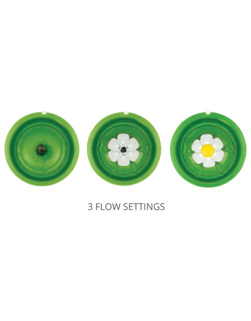Catit Drinkfontein Bloem Senses - Kattendrinkbak - 3 l Wit Groen