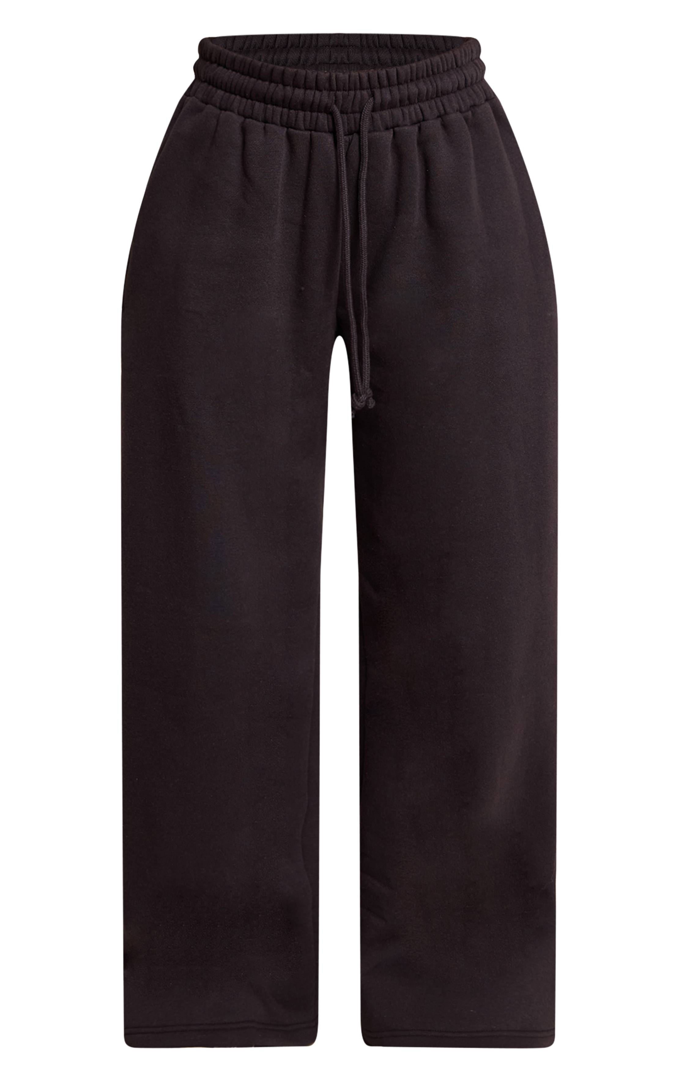 Charbon Jogger Petite À Jambe Large