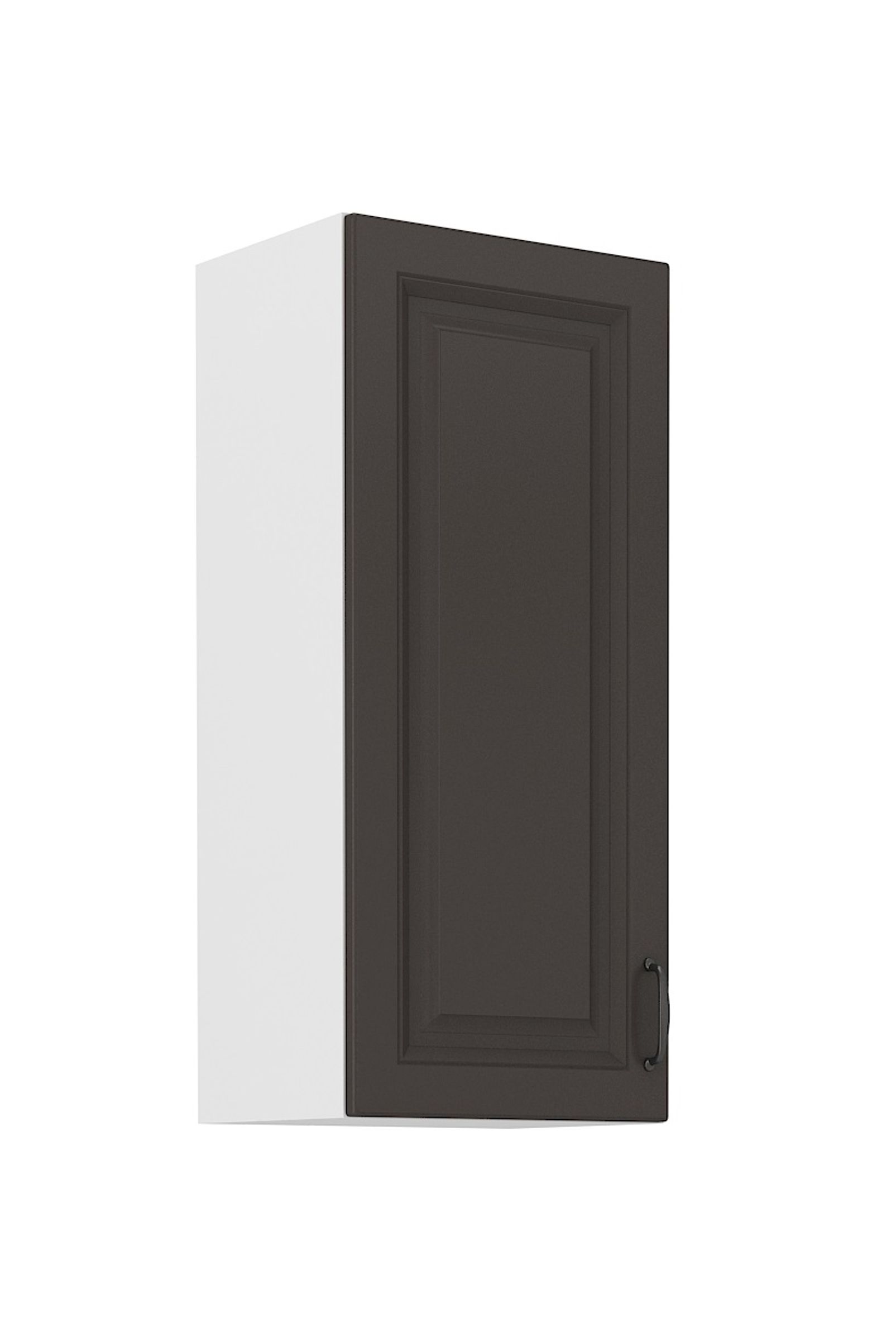 Hängeschrank 40 cm Stilo Grau Küchenzeile Küchenblock Küche Landhaus Höhe 90 cm