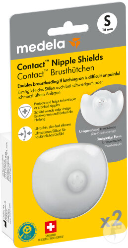 Medela Contact Bouts De Sein 16mm Taille S 2 Pièces