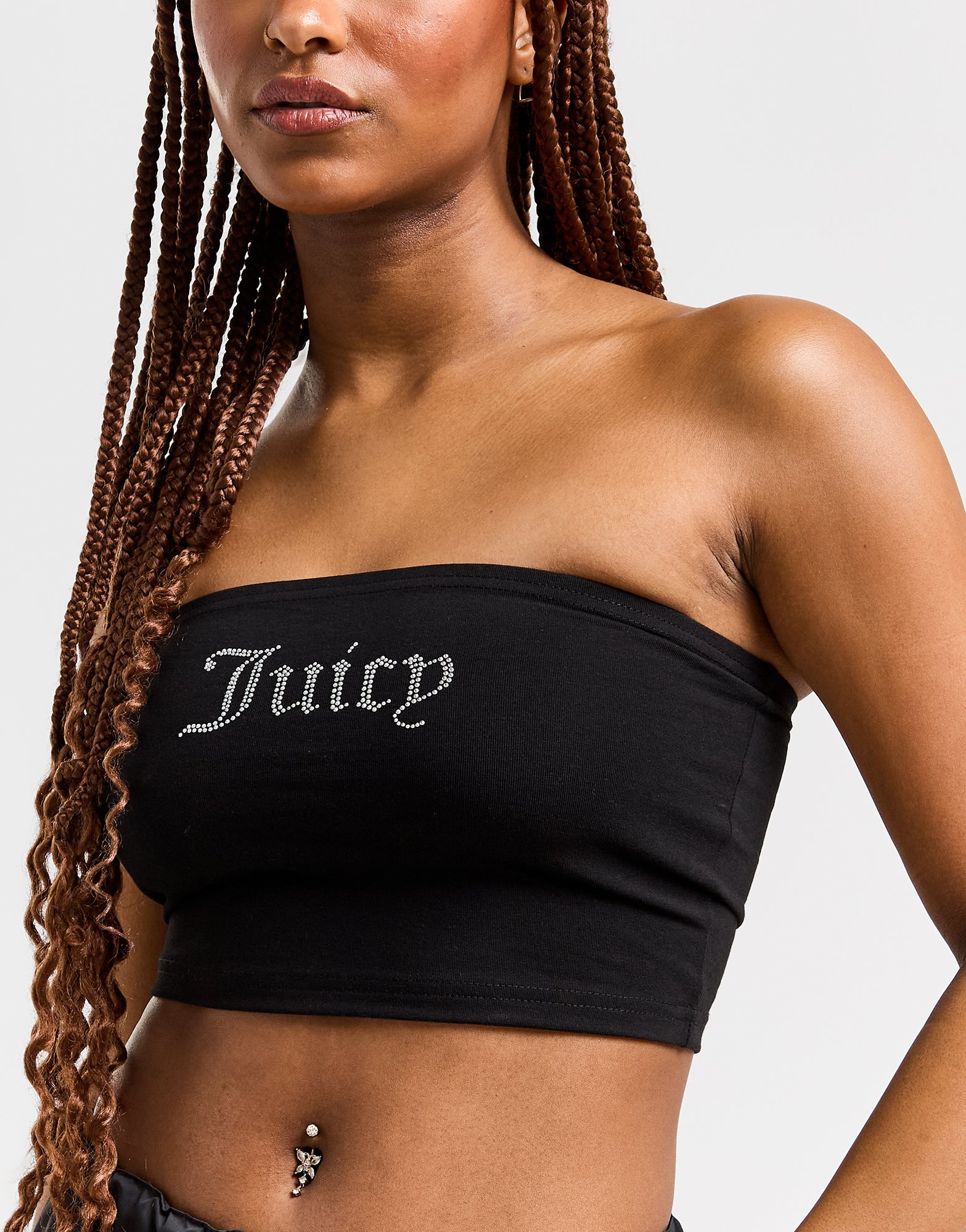 JUICY COUTURE Bandeau Logo Diamante Femme
