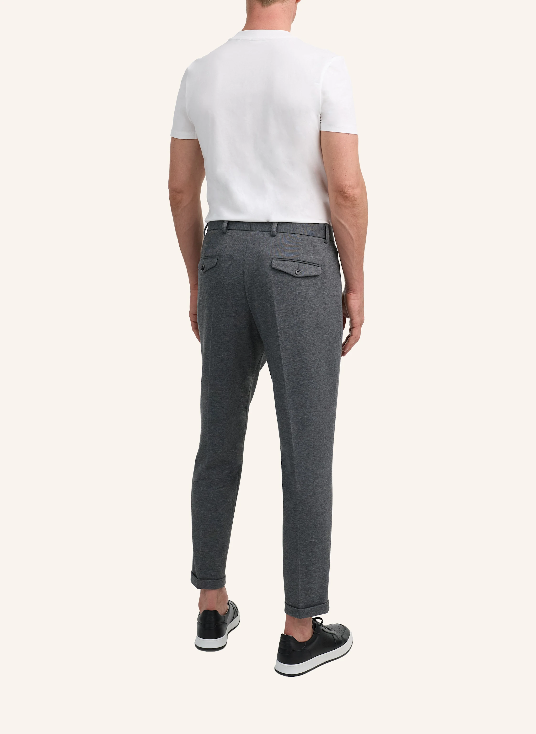 ZUITABLE Anzughose DICLIFF Slim Fit aus Jersey