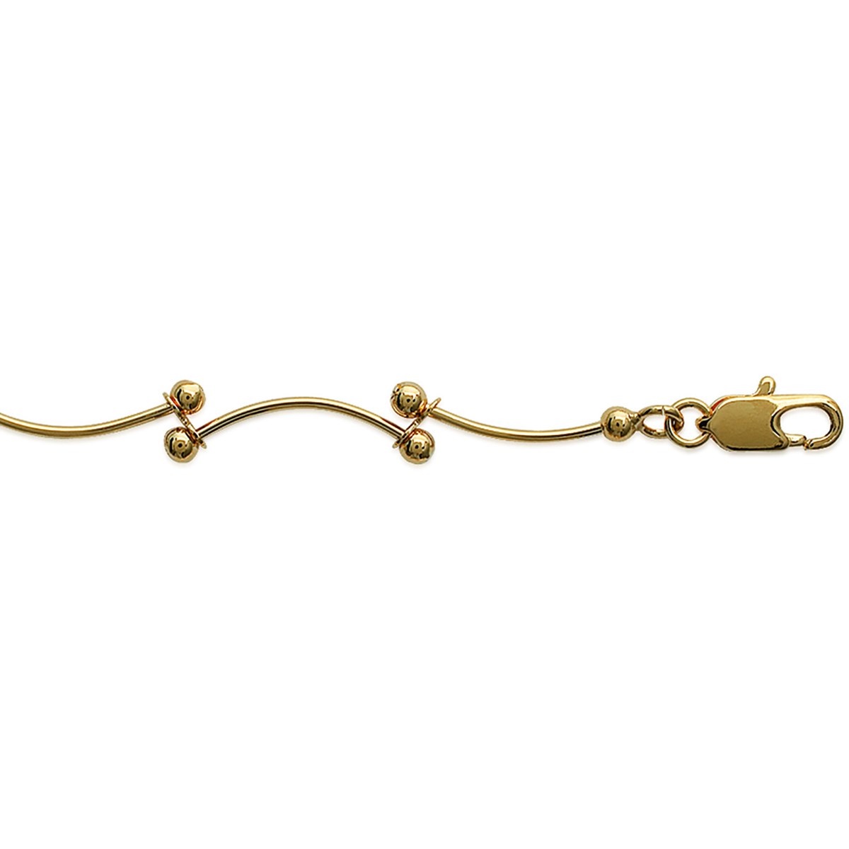 Collier Brillaxis semi rigide boule