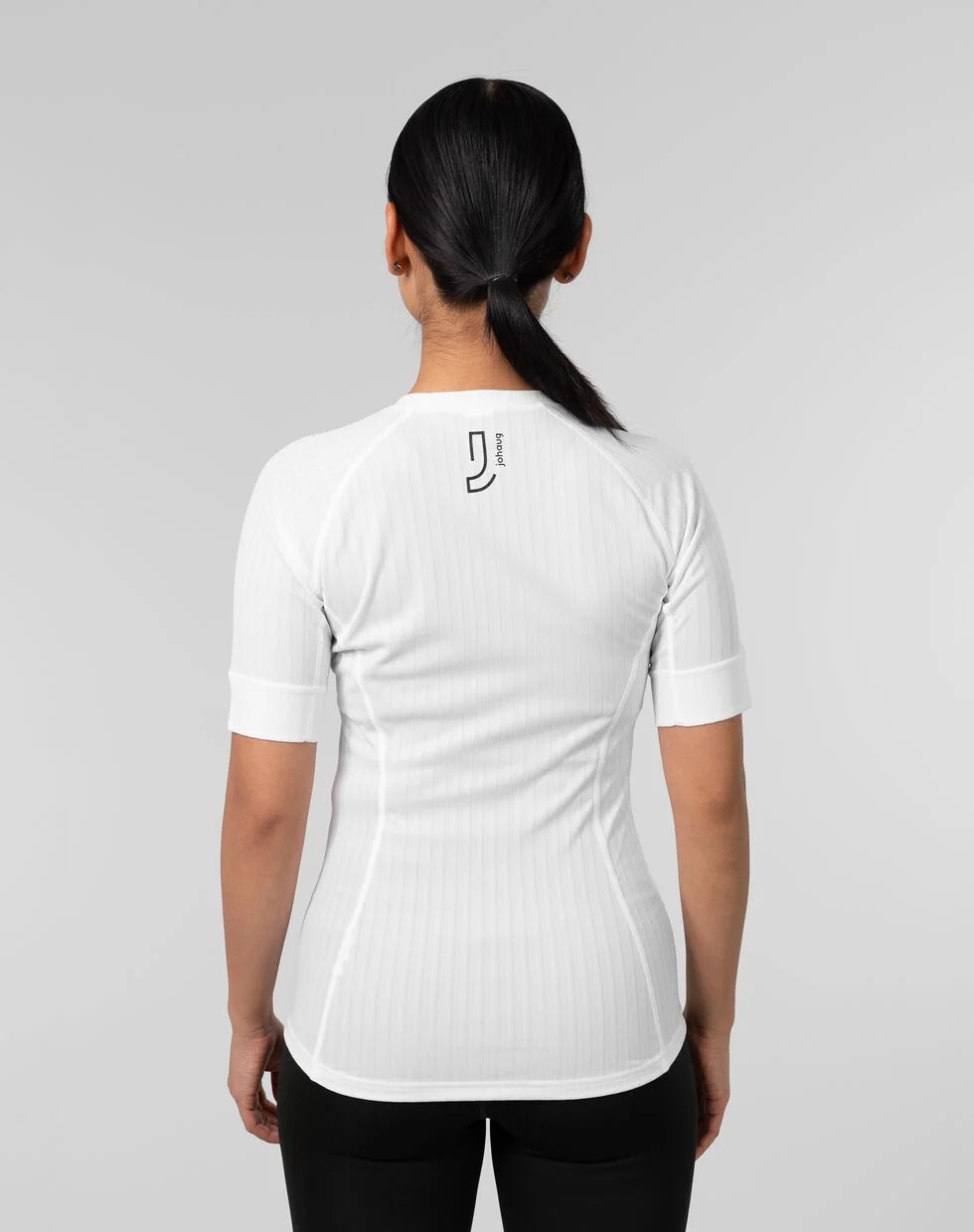 Rib Tech Tee Dame White