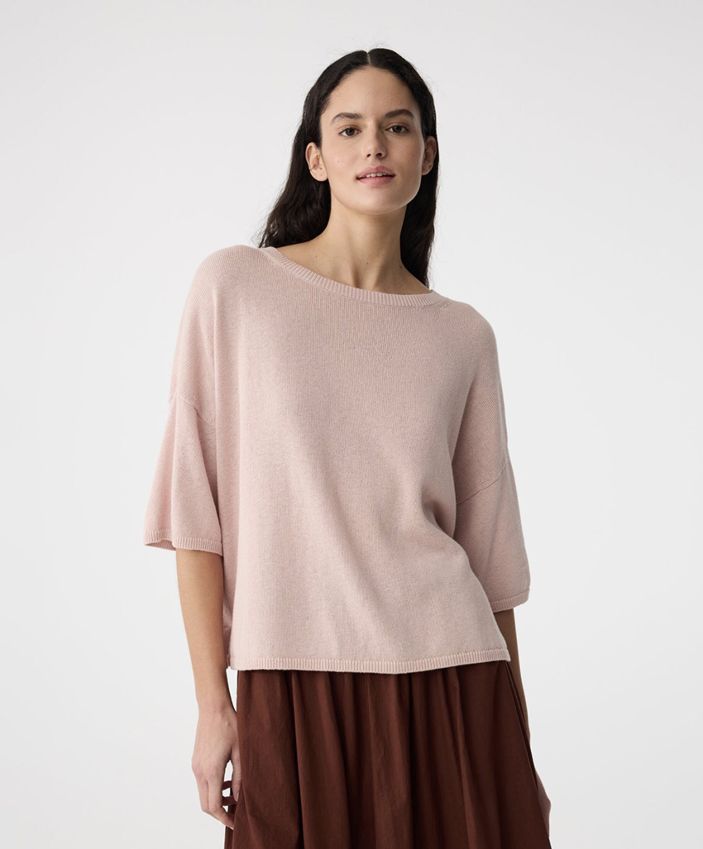 Knit-ted Dames trui roze