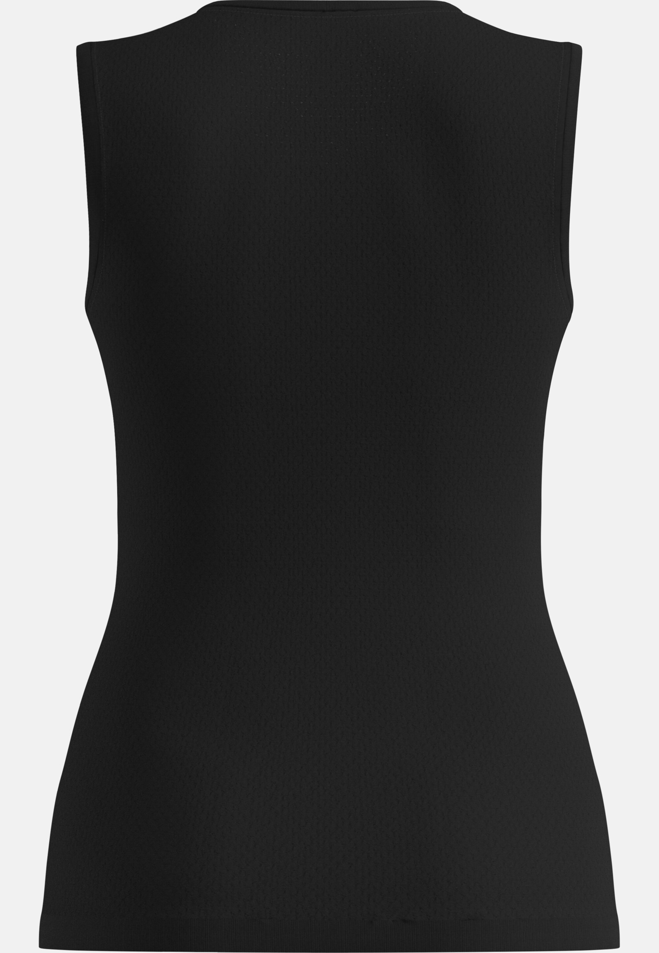Performance Wool 140 Base Layer Singlet in black
