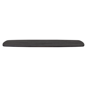 WOOOD tafelblad Tablo Deens ovaal deer brown 24 mm 180x100 cm