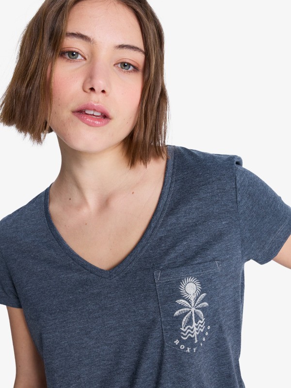 Laguna Green T-Shirt à manches courtes Noir Femme