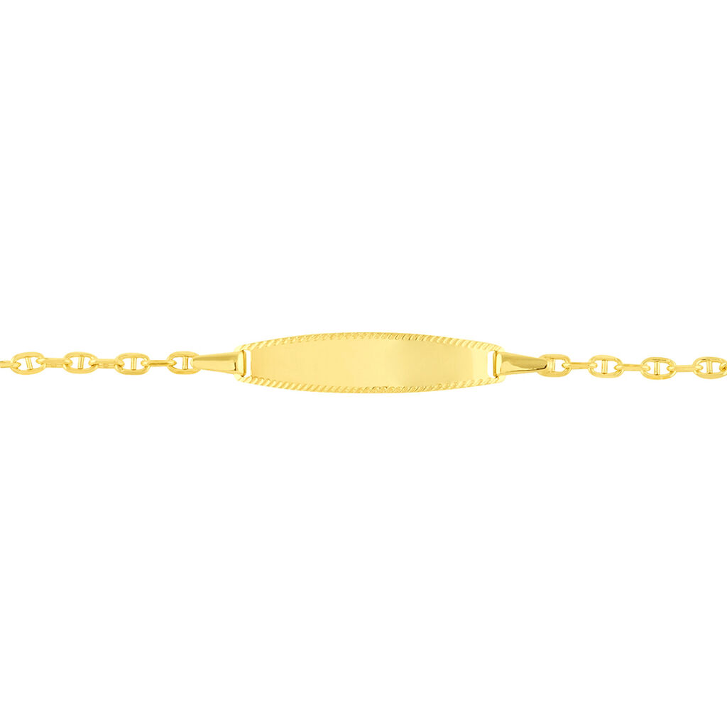 Bracelet Identité Mirabel Or Jaune