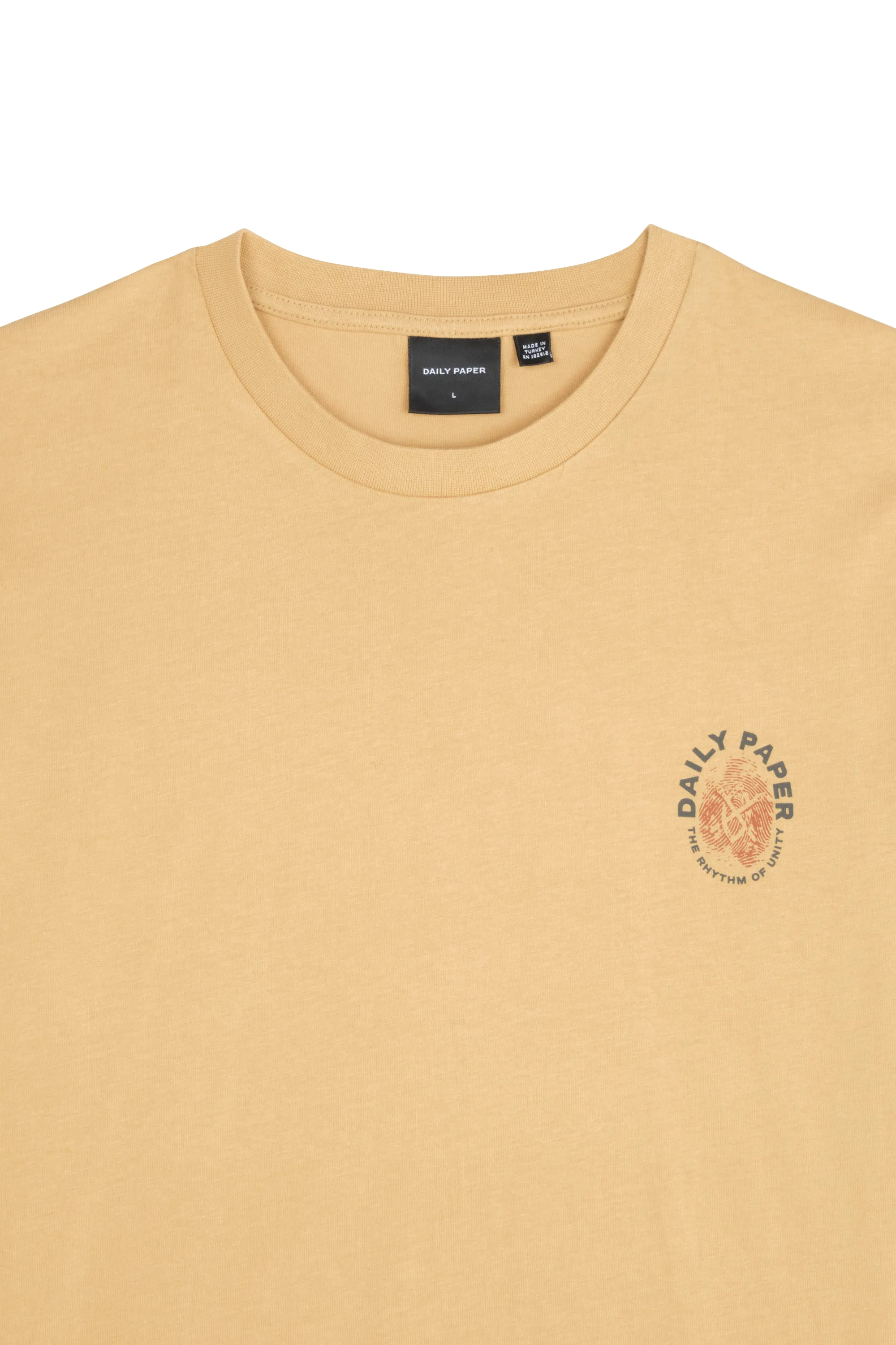 Daily Paper T-shirt identity ss t-shirt Beige