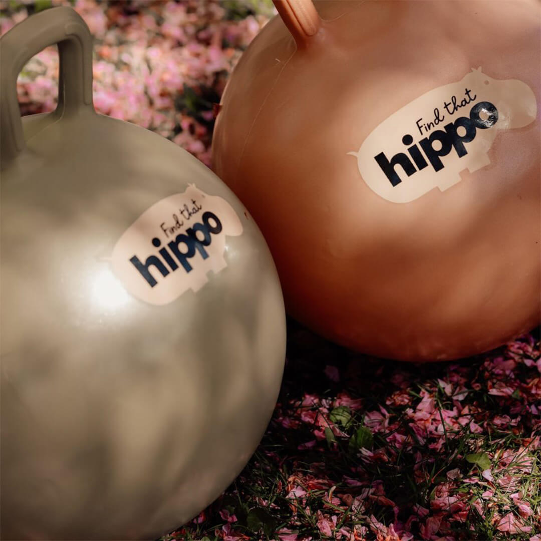 Find that hippo skippybal old gold - 45 cm