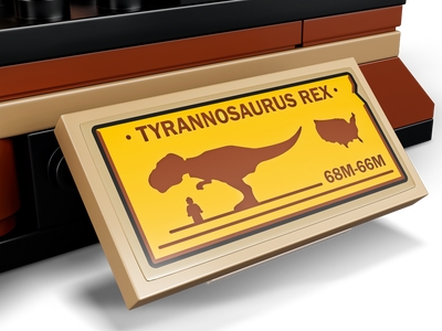 LEGO Tentoonstelling dinosaurusfossiel van T. rex (76940)
