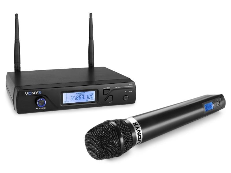 Vonyx WM61 Set Funkmikrofon-Set für Gesang und Sprache