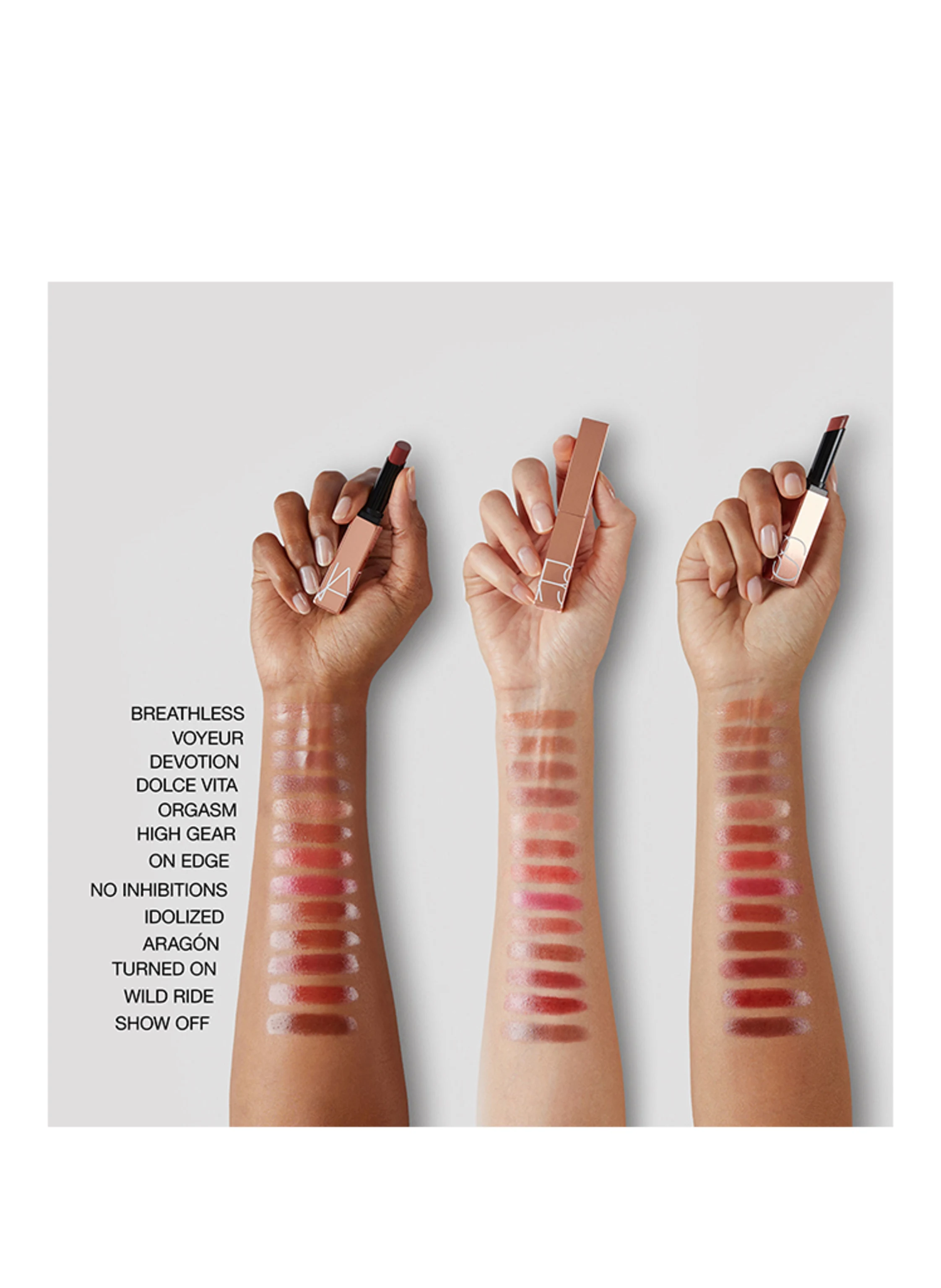 NARS AFTERGLOW LIPSTICK