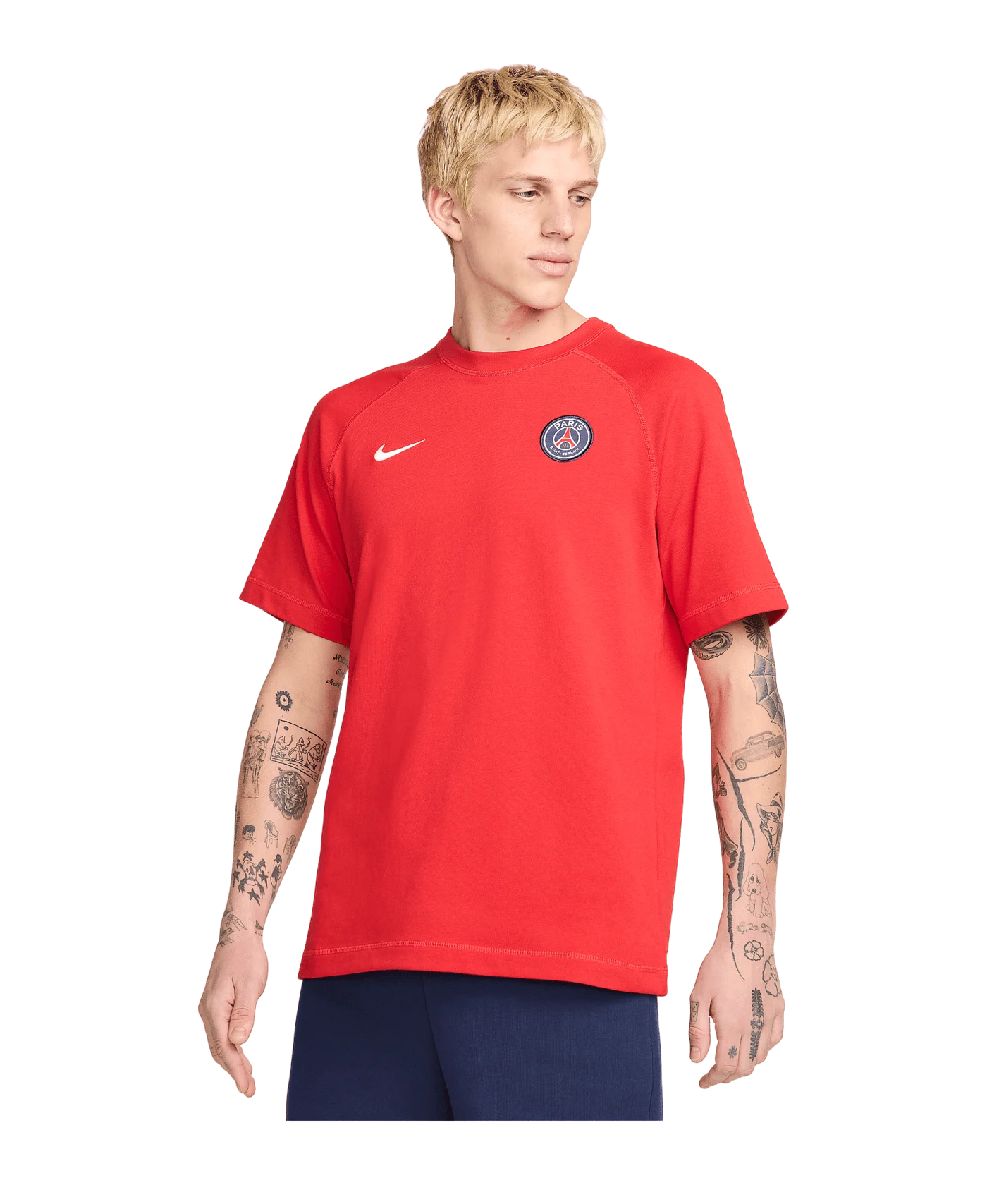 Nike Paris St. Germain Travel T-Shirt Rot F657