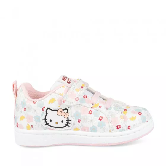 Baskets BLANC HELLO KITTY