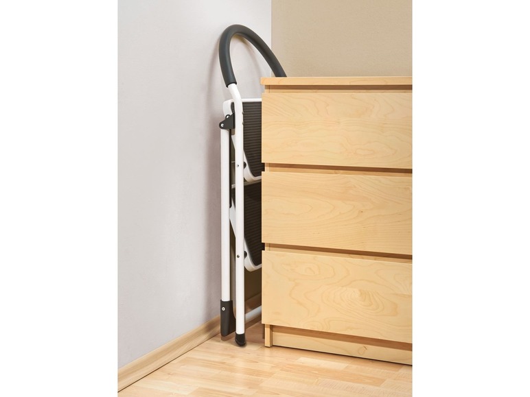 Huishoudtrap, staal, 2 tredes