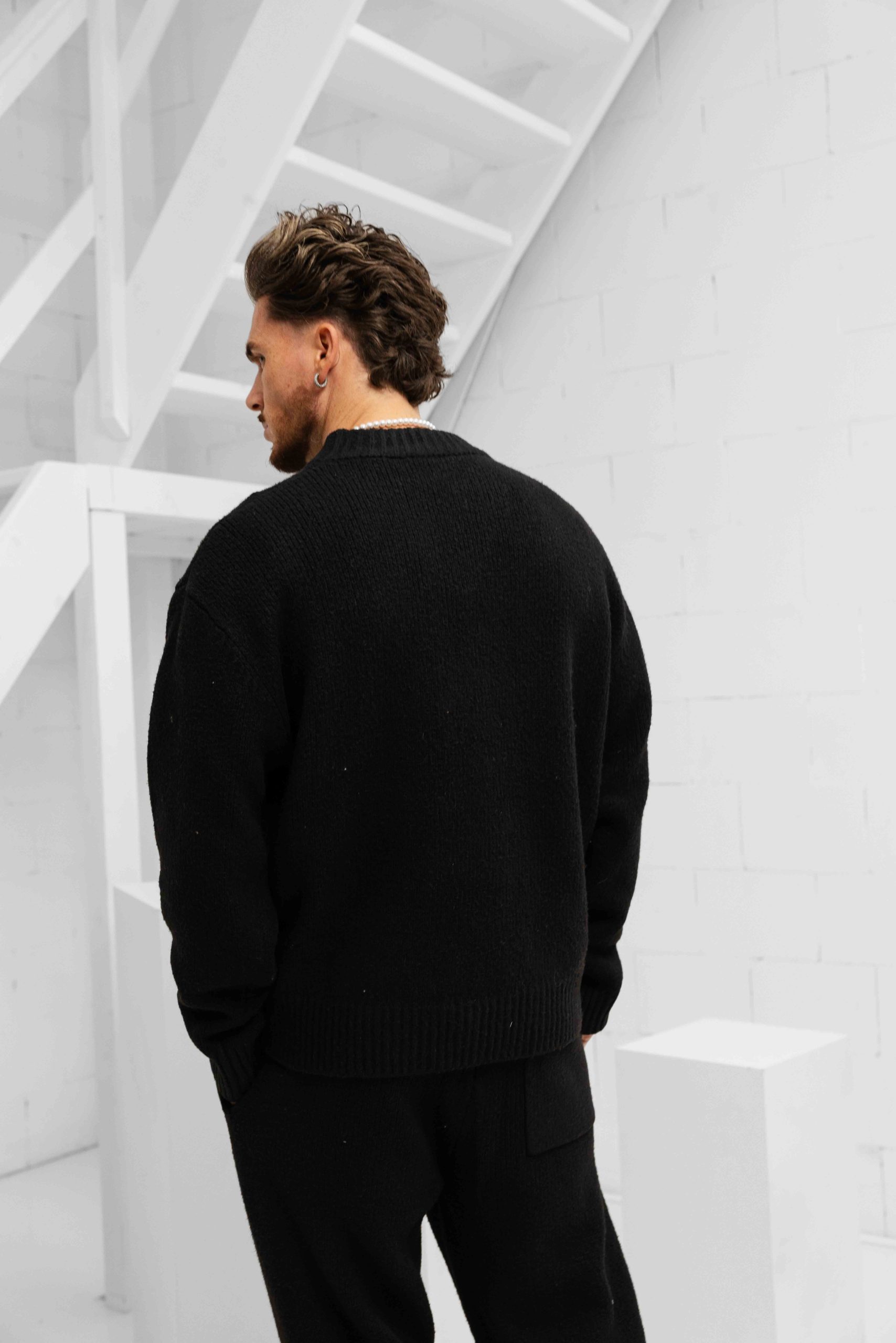 Jorcustom Signature Knit Trainigspak Heren Zwart