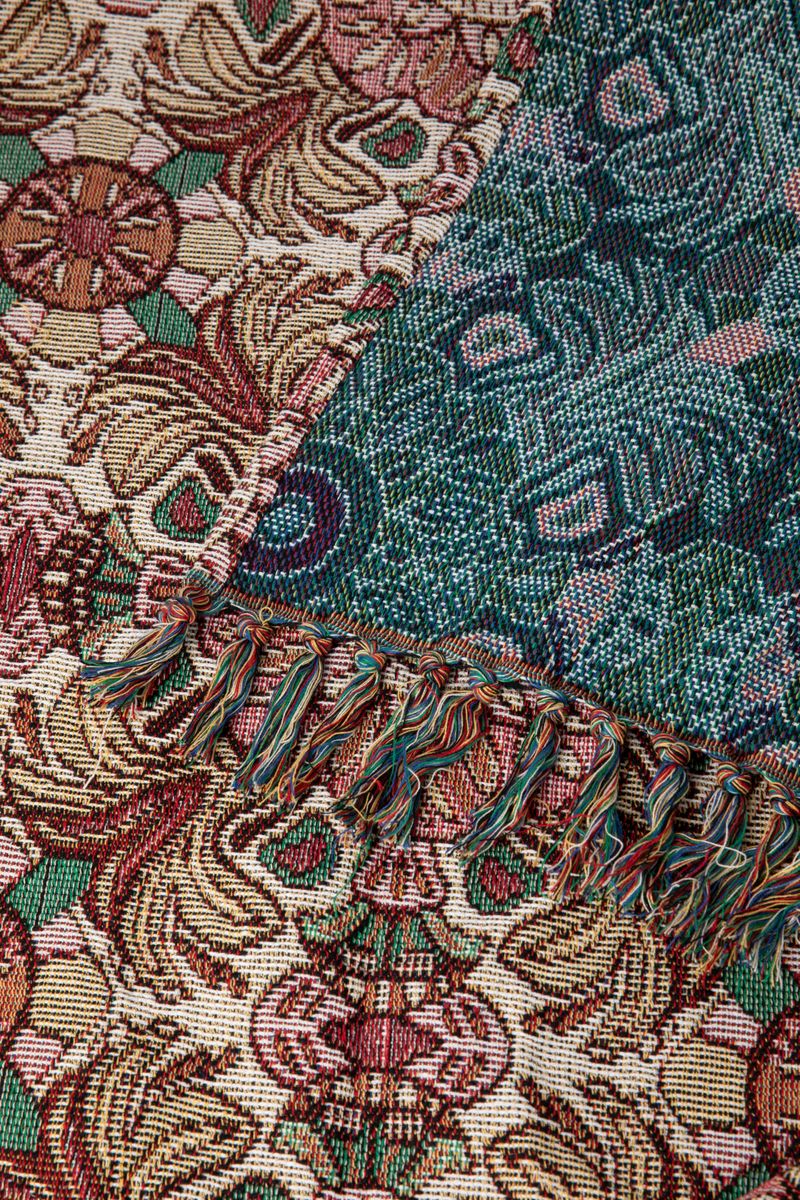 Sissy-Boy Multicolour sprei met bloemendessin (250x200 cm)