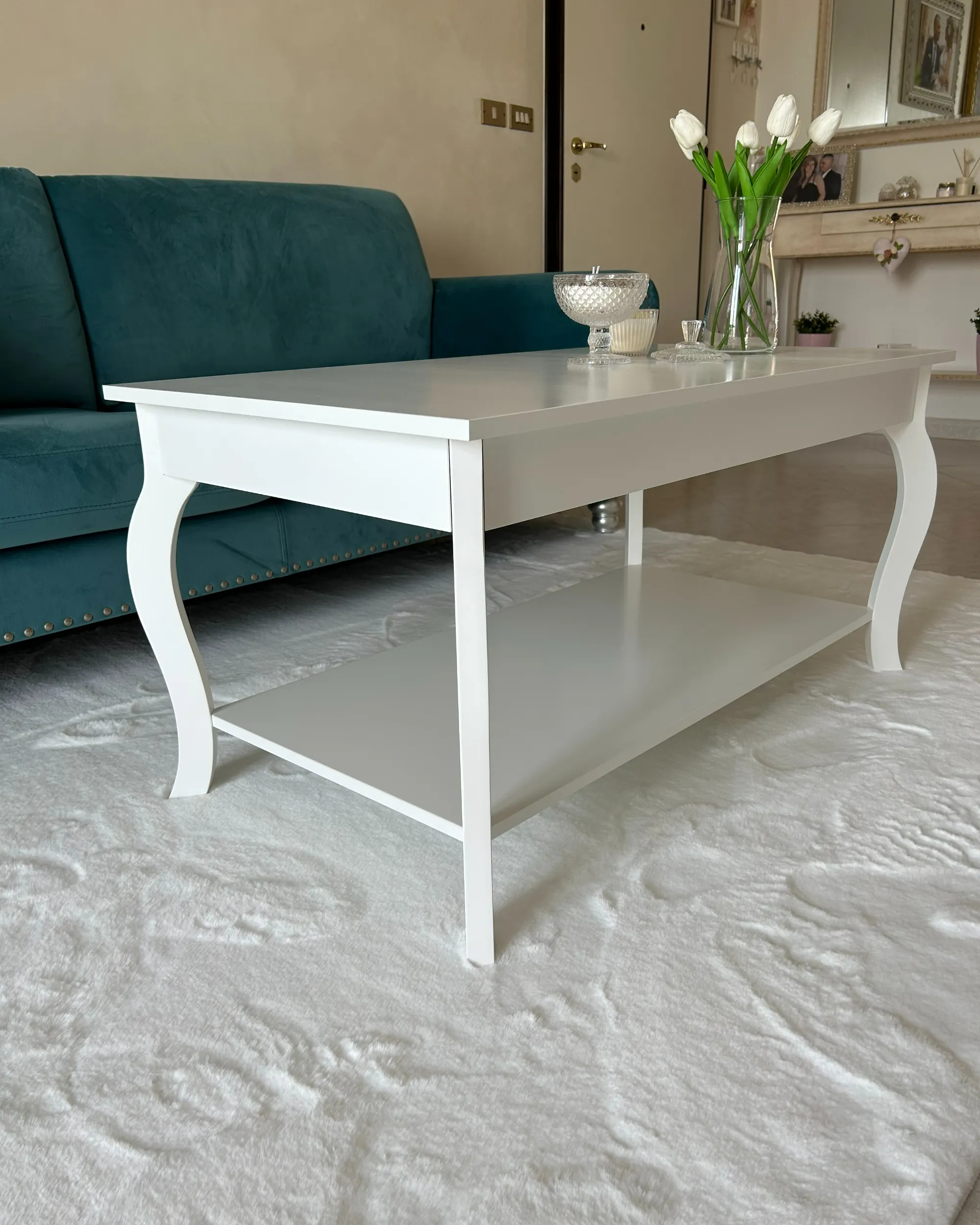 Salontafel HARTFORD Wit