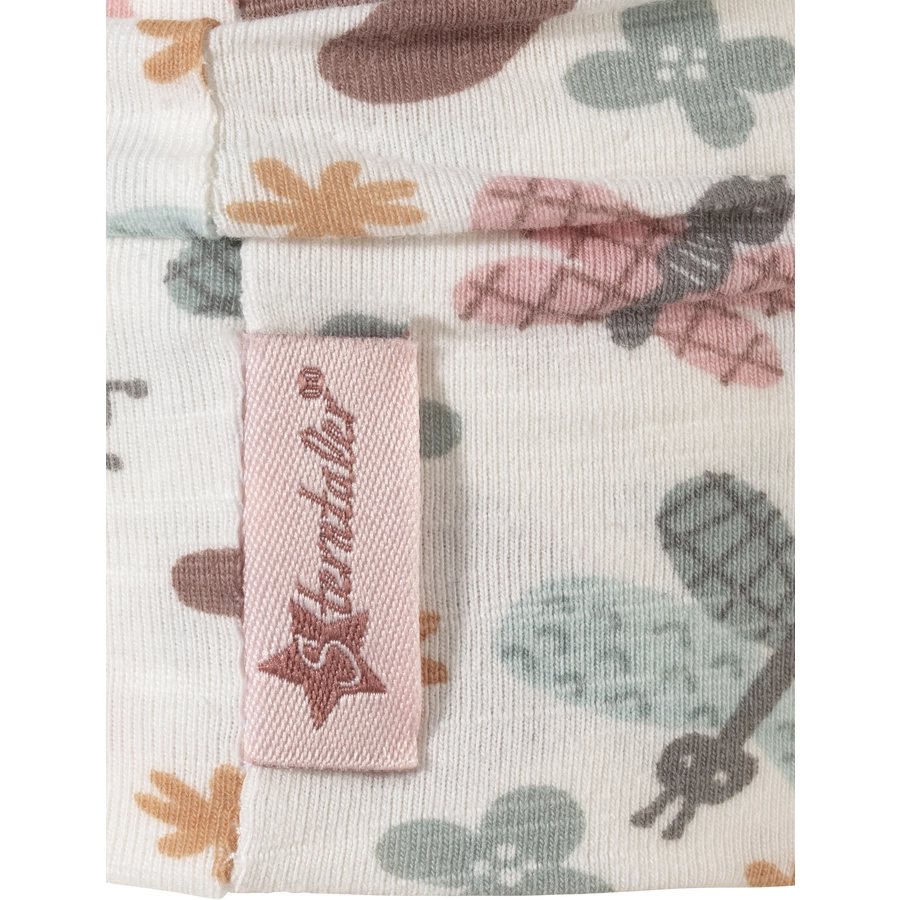 Sterntaler Slouch-Beanie Schmetterlinge ecru