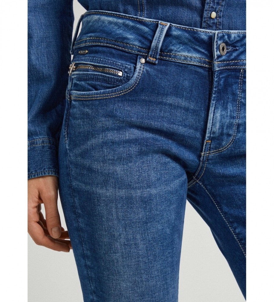 Calça jeans Pepe Jeans New Brooke azul