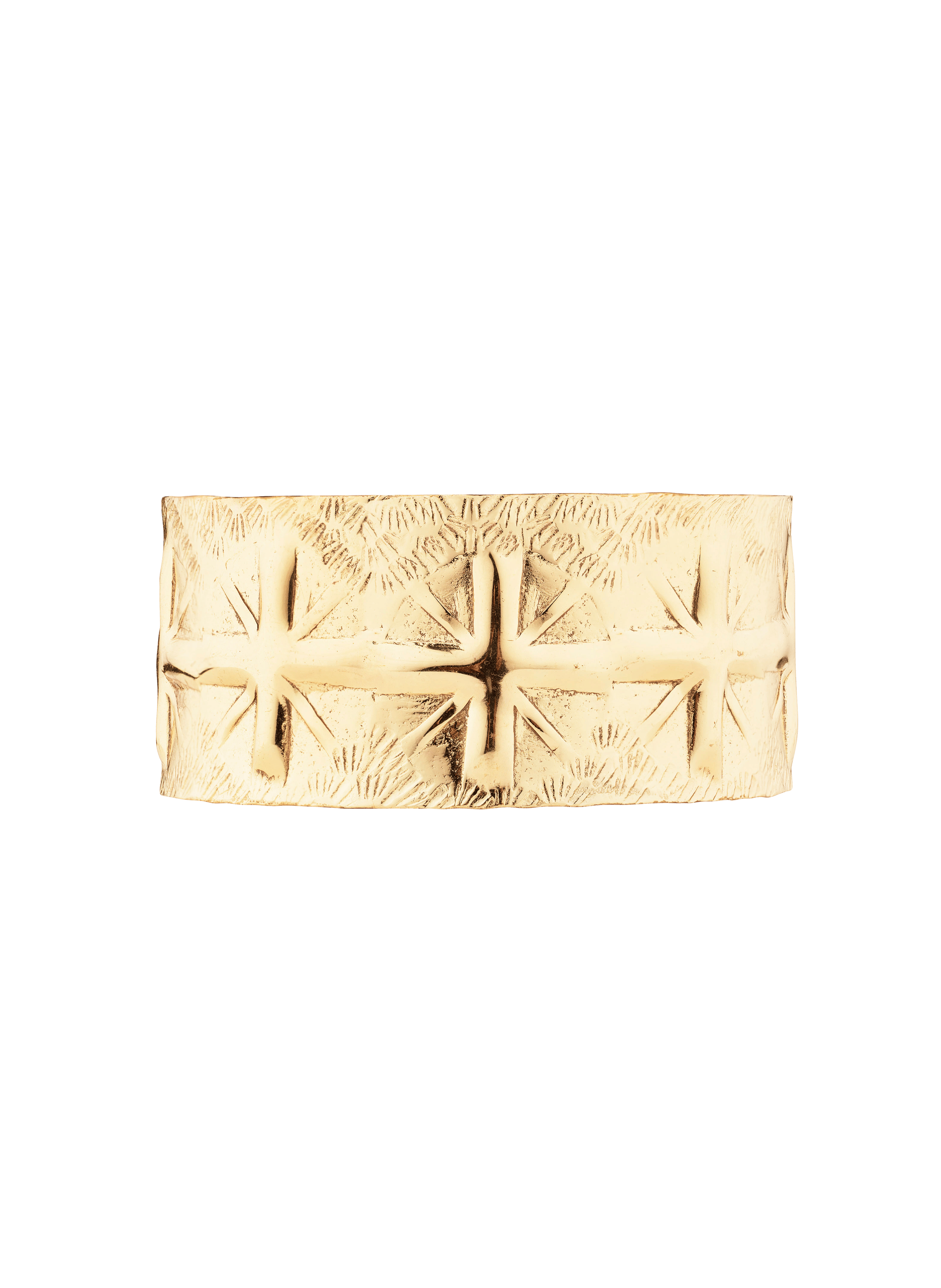 ADSILA - Bracelet jonc ajustable en laiton | Doré