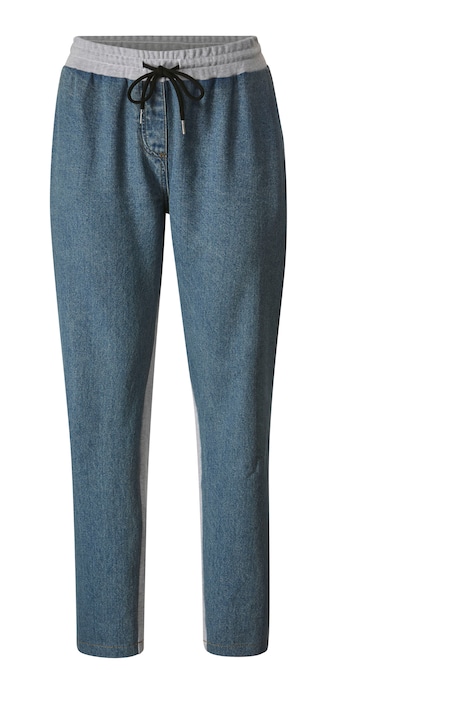 Joggpants, Slim Fit, Jersey-Rückseite, Elastikbund