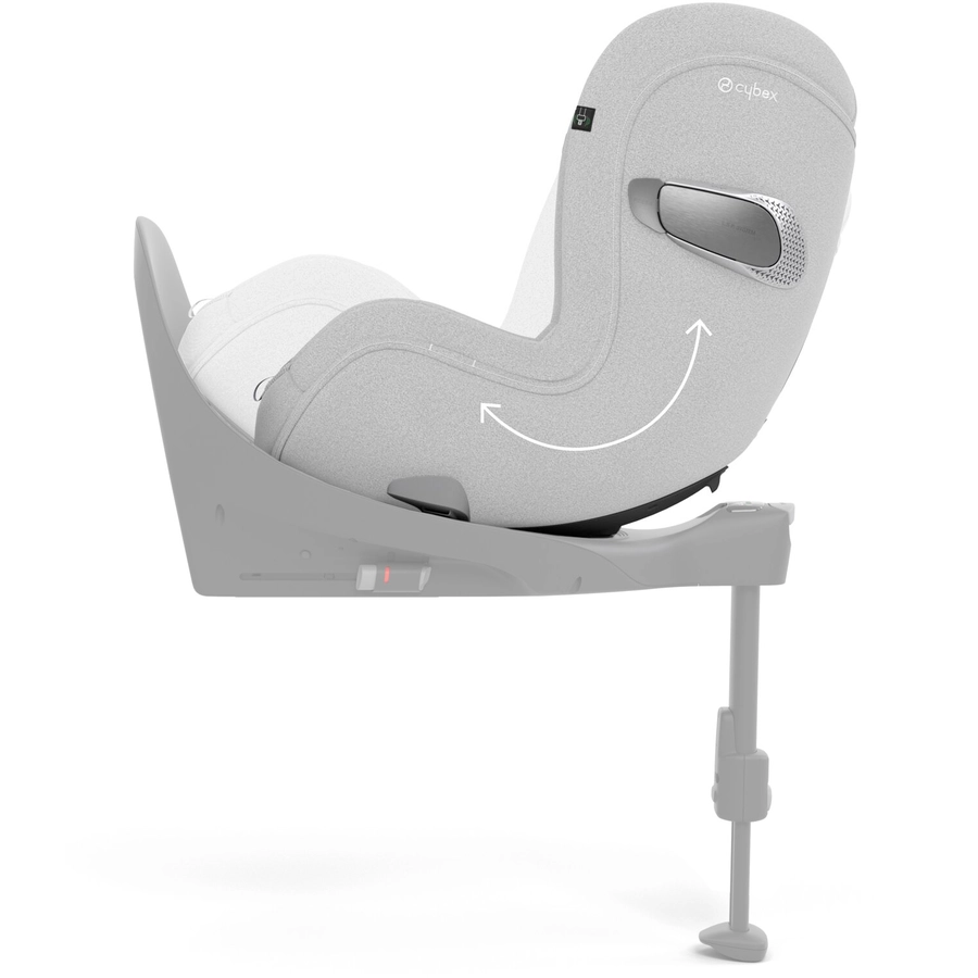 cybex PLATINUM Kindersitz Sirona T I-Size Plus Platinum White