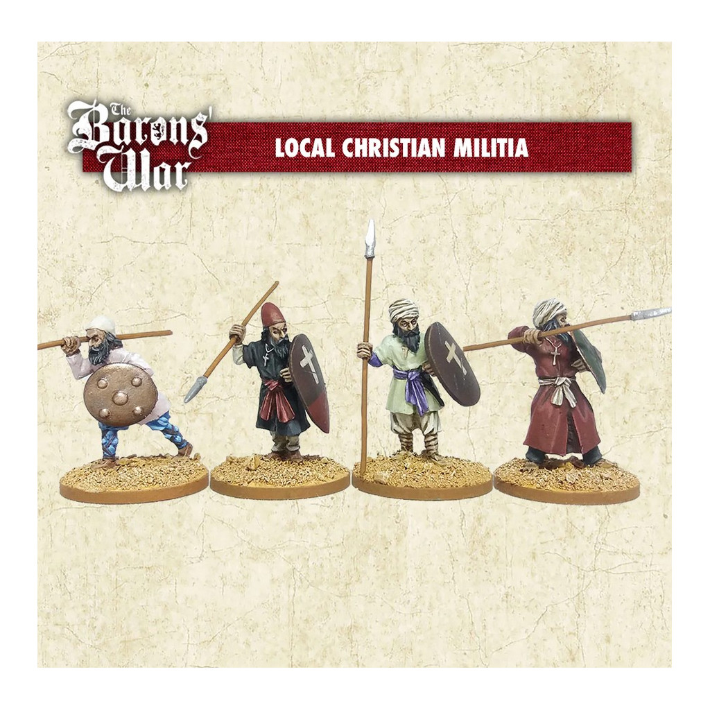 The Baron's War - Local Christian Militia on Foot