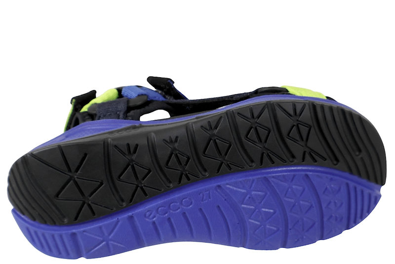 ECCO X-TRINSIC K SANDAL I BLÅ TEKSTIL