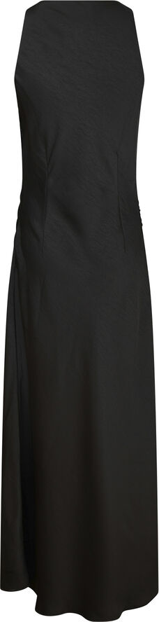 Neo Noir Rima Heavy Sateen Dress Black