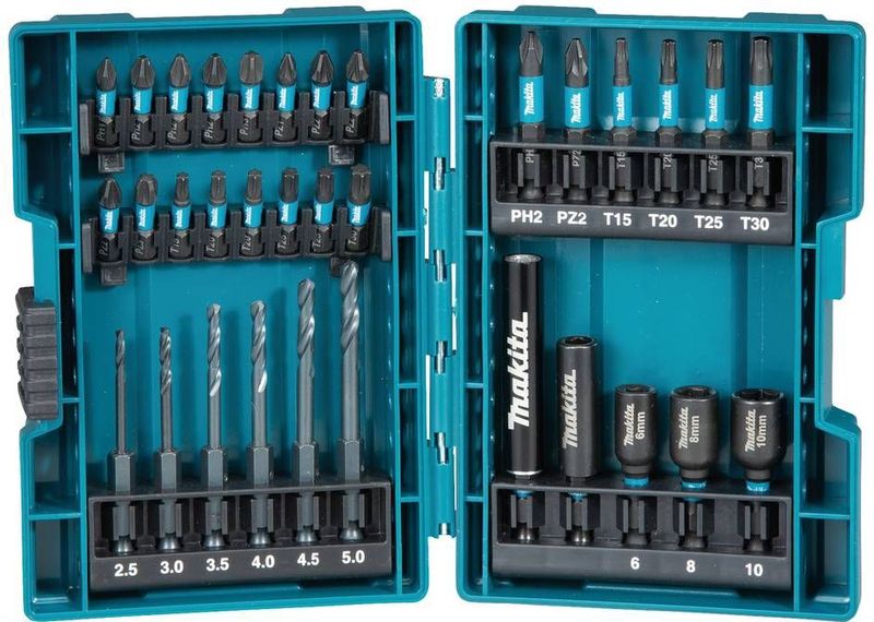 Makita B-66896 Boor-/slagschroefbitset 33-delig