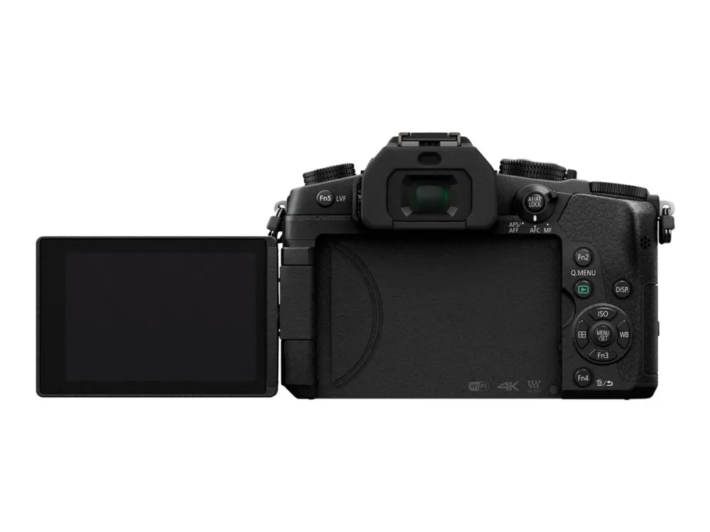 Panasonic Lumix G DMC-G80M - Digitalkamera - spejlløst - 16.0 MP - Four Thirds - 4K / 30 fps - 5x optisk zoom 12 - 60 mm objektiv - Wi-Fi - sort