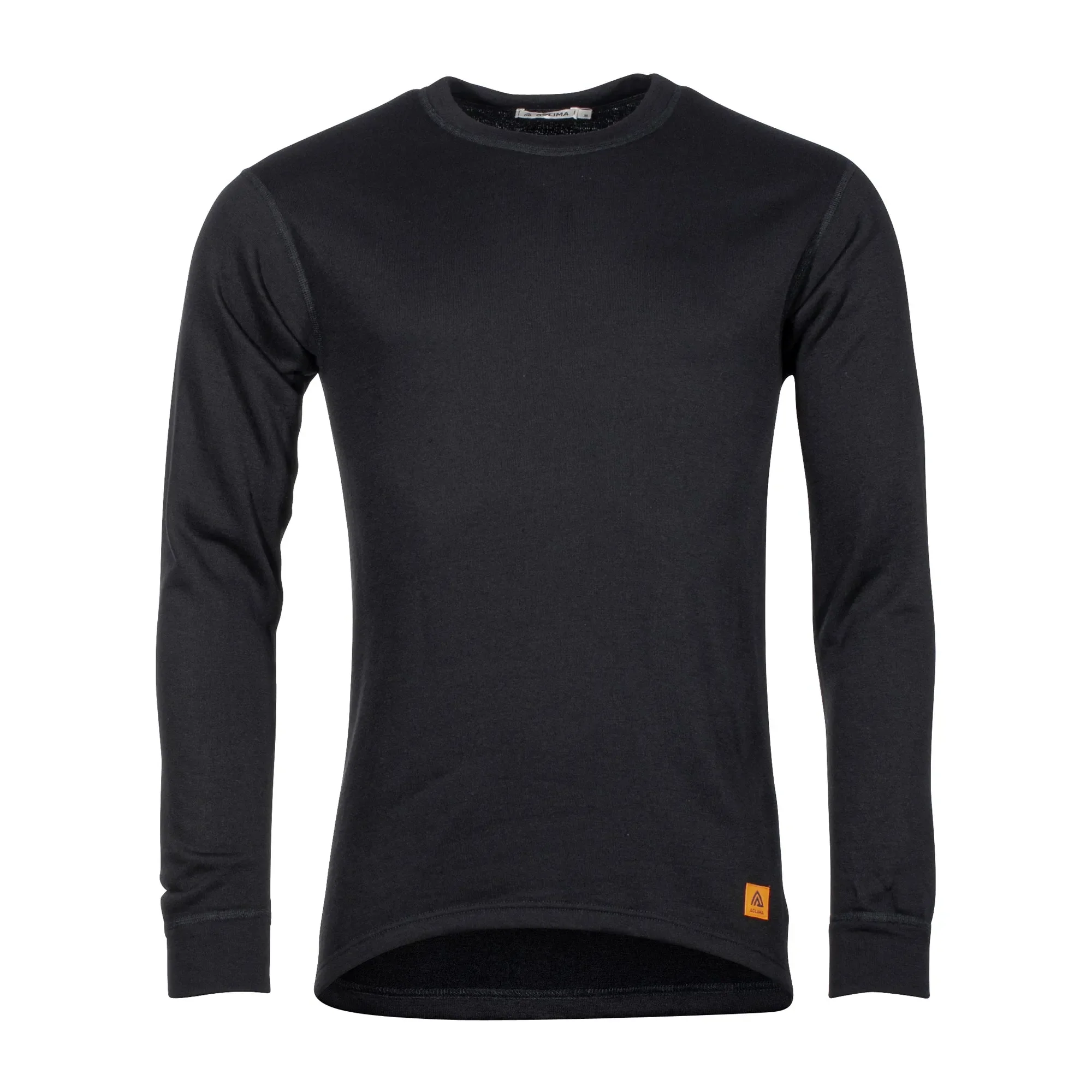 Aclima -  Aclima Sweatshirt WoolTerry Crewneck jet black