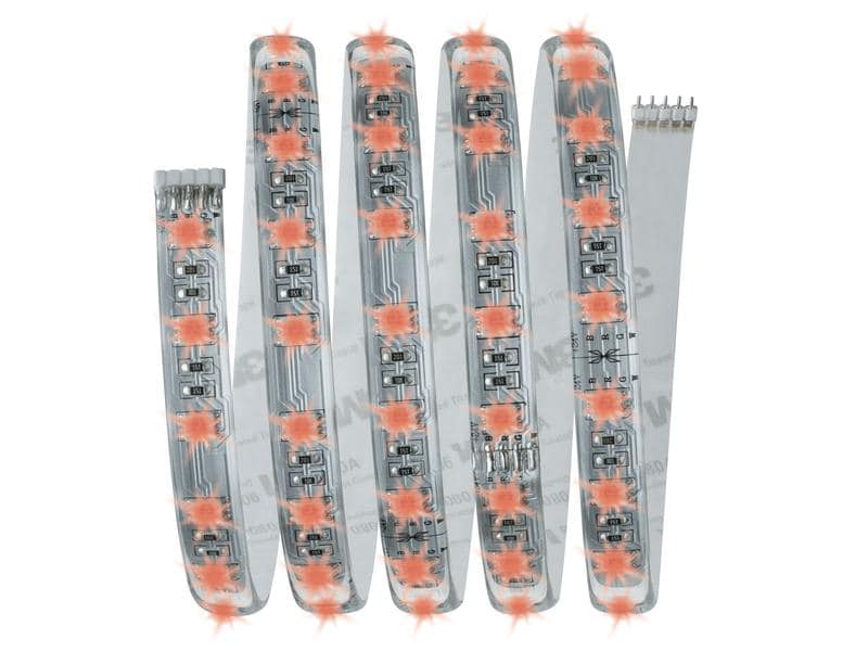 Paulmann LED-Stripe MaxLED RGBW 1.5 m Basisset Beschichteter Licht-Streifen mit Farbwechselfunktion