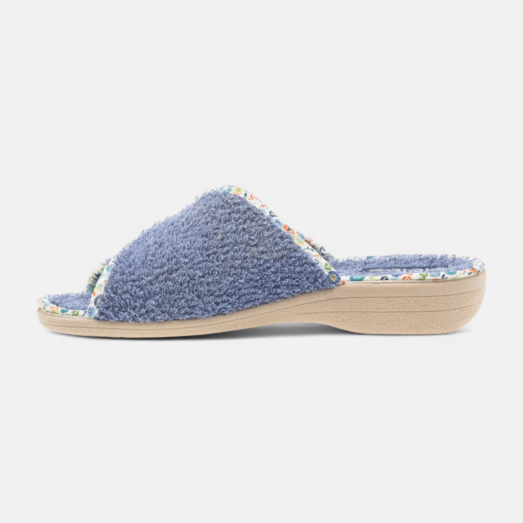 Pantoufles mules Femme bleu