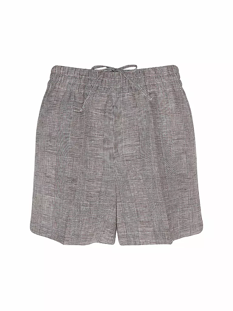 ANINE BING Leinenshorts KAM  schwarz