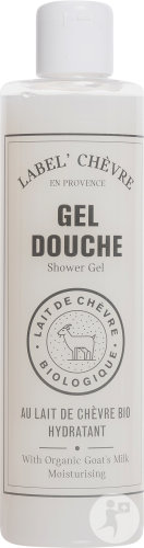 Label Chèvre Gel Douche Au Lait De Chèvre Bio Flacon 250ml